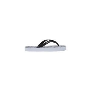 Armani Exchange White Rubber Flip-Flop Women's Sandal